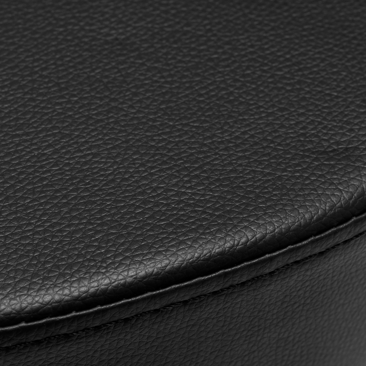 Kozmetická stolička čierno zlatá s operadlom AM-304G