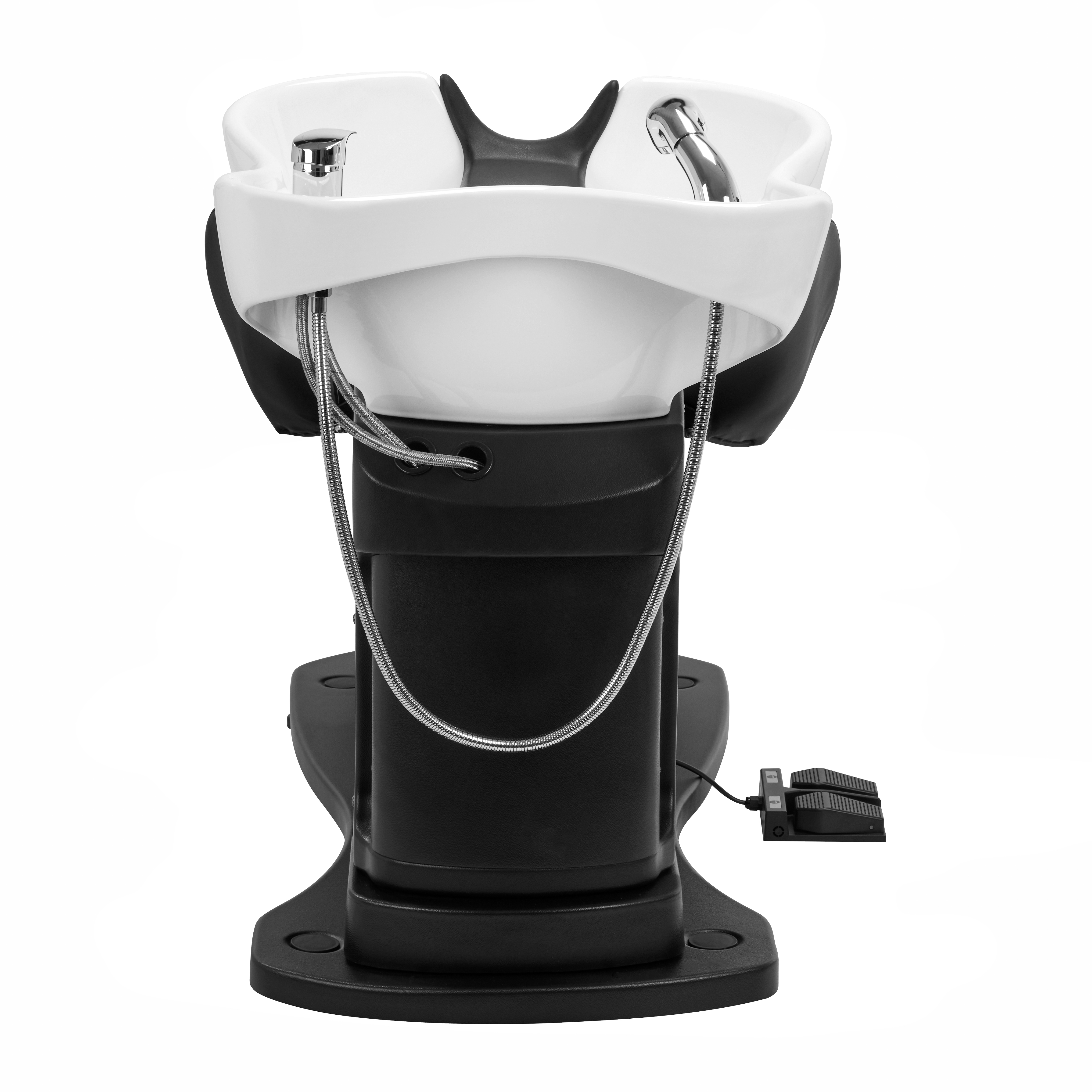 Gabbiano elektrický umývací kadernícky box čierny TRYCHO 