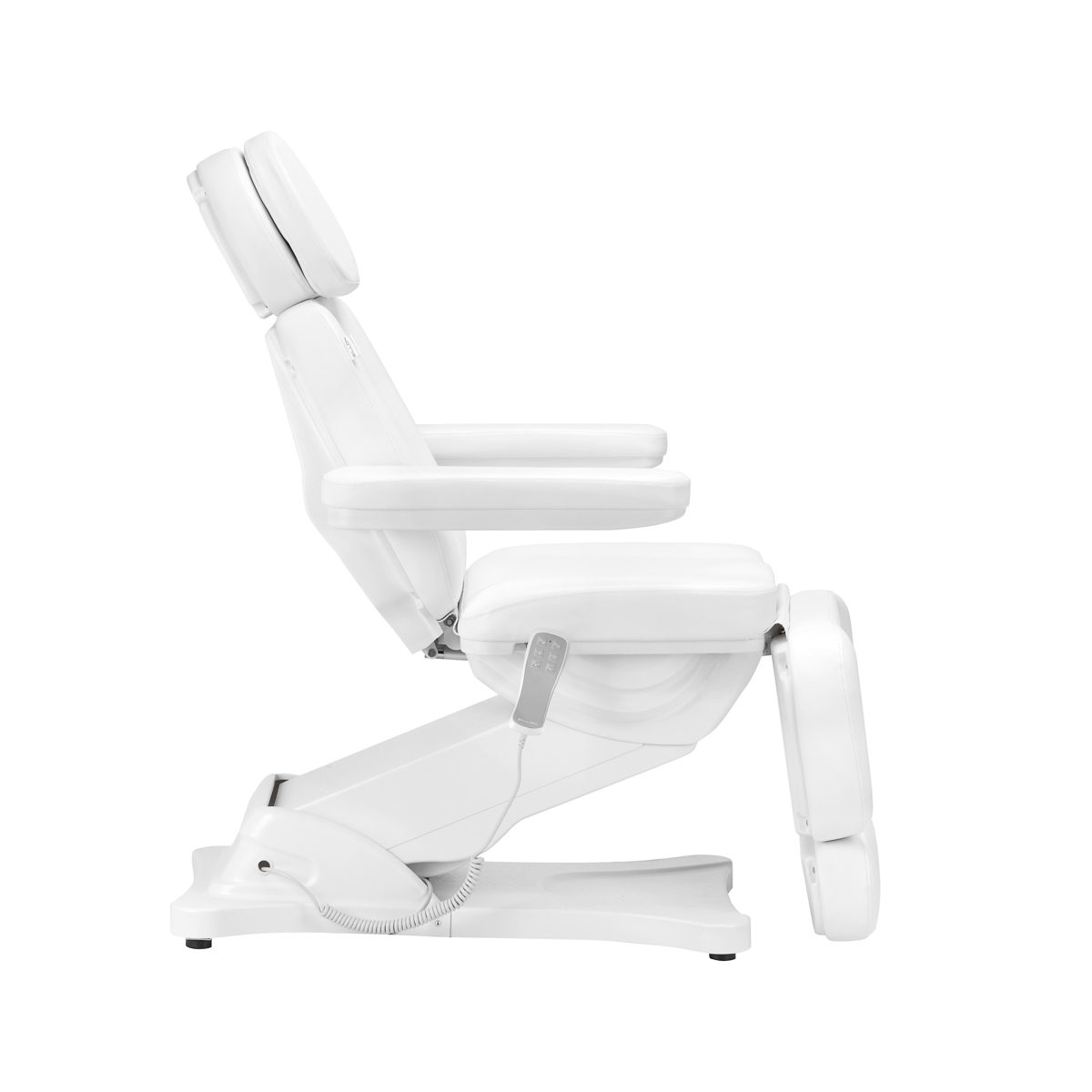Elektrické kozmetické kreslo SILLON CLASSIC, 3 motory, biele