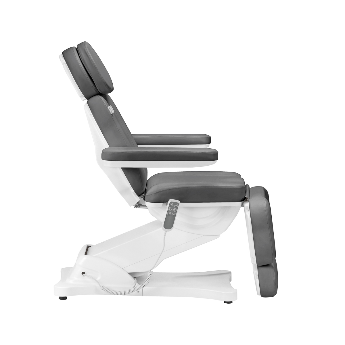 SILLON CLASSIC elektrické kozmetické kreslo, 3 motory, sivé