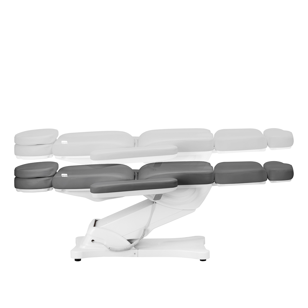 SILLON CLASSIC elektrické kozmetické kreslo, 3 motory, sivé