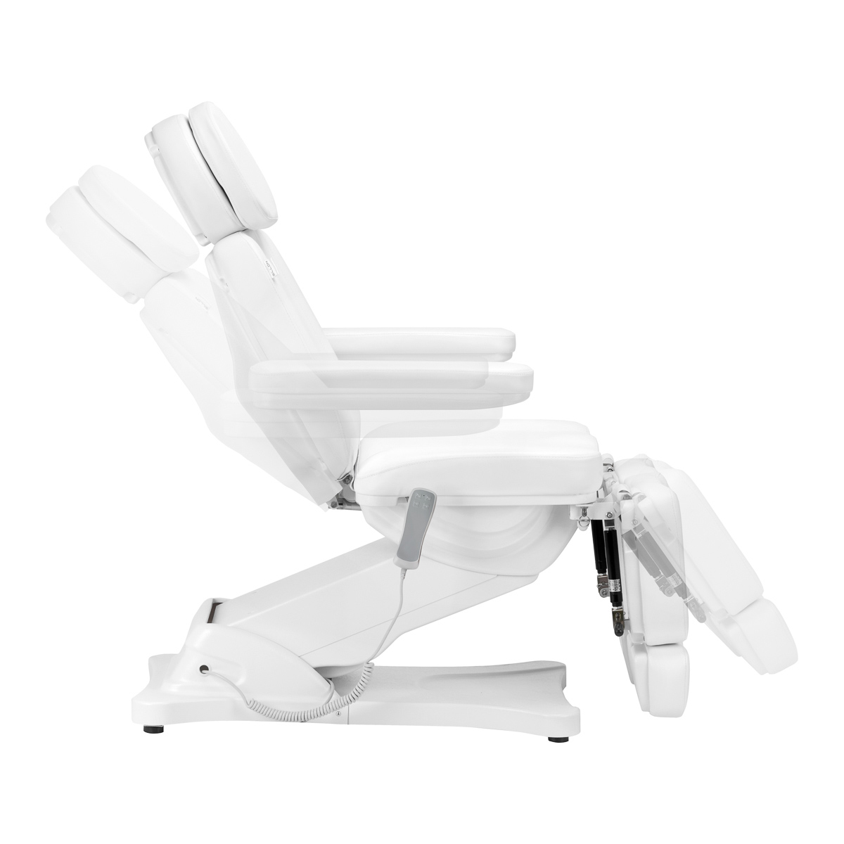Elektrické pedikérske kreslo SILLON CLASSIC s 2 motormi, biele