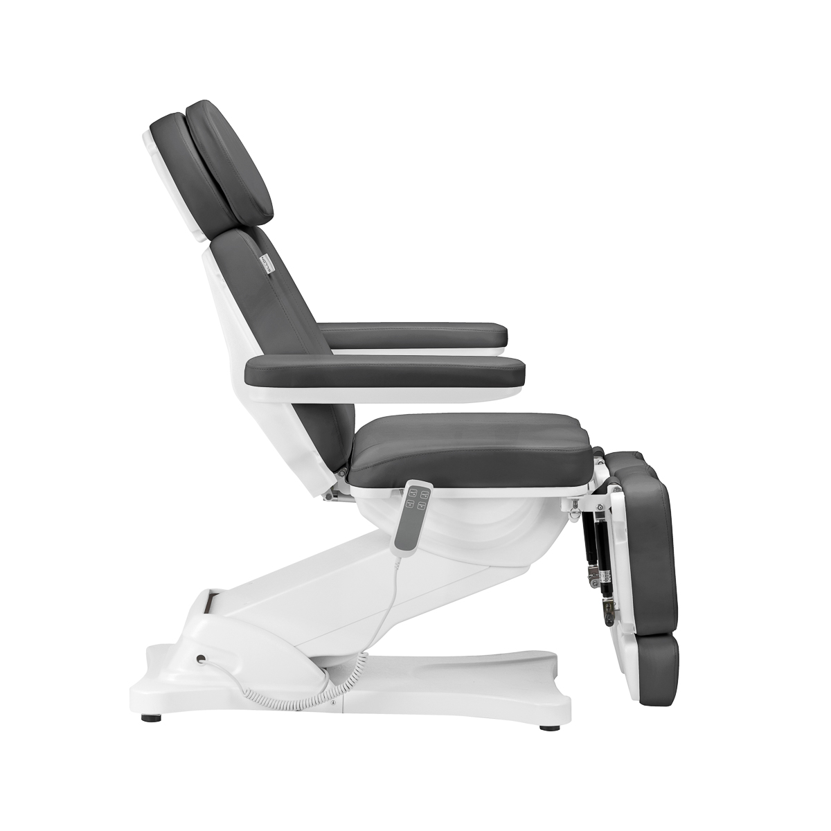 Elektrické pedikérske kreslo SILLON CLASSIC s 2 motormi, šedé