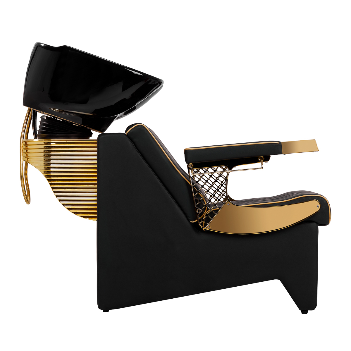 Gabbiano Barberske umývadlo Marcus zlato čierne