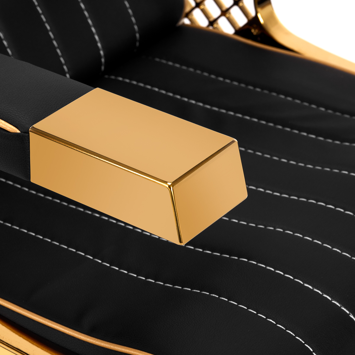 Gabbiano Barberske umývadlo Marcus zlato čierne