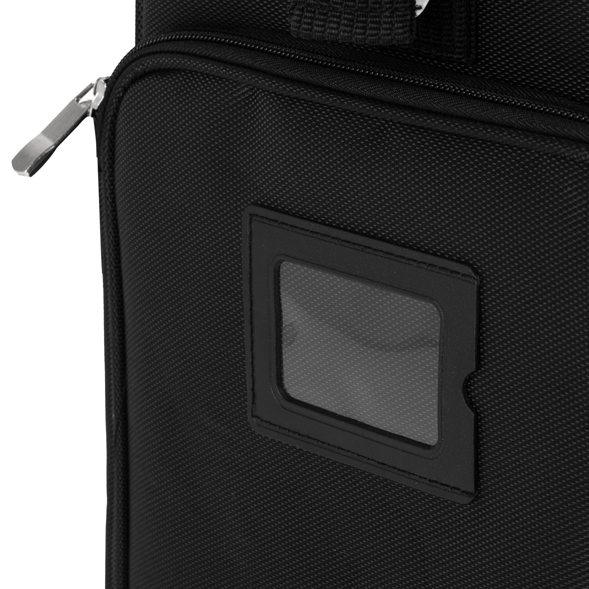 Kozmetický kufor čierny Look 328 na kolieskach