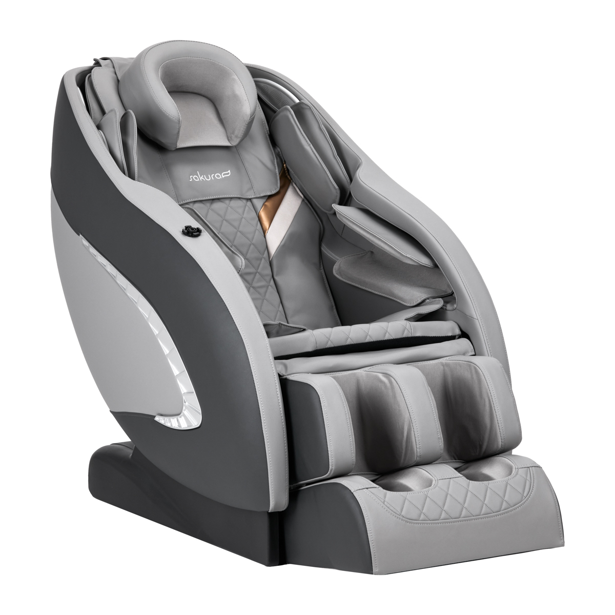 Masážne kreslo Sakura Classic 305 sivé