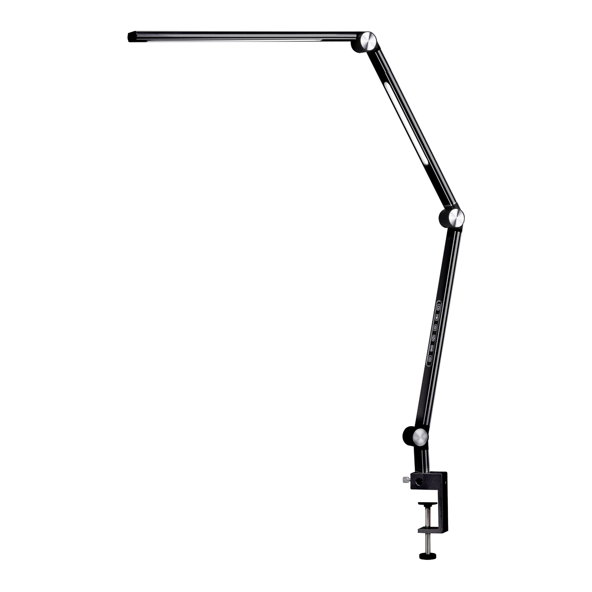 LED Lampa Yoga 22W čierna