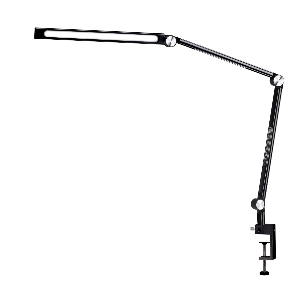 LED Lampa Yoga 22W čierna