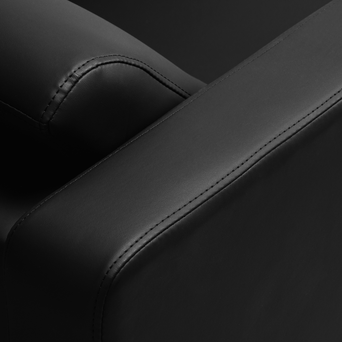 Kadernícky umývací box Gabbiano Sylvia s elektrickou opierkou nôh čierny