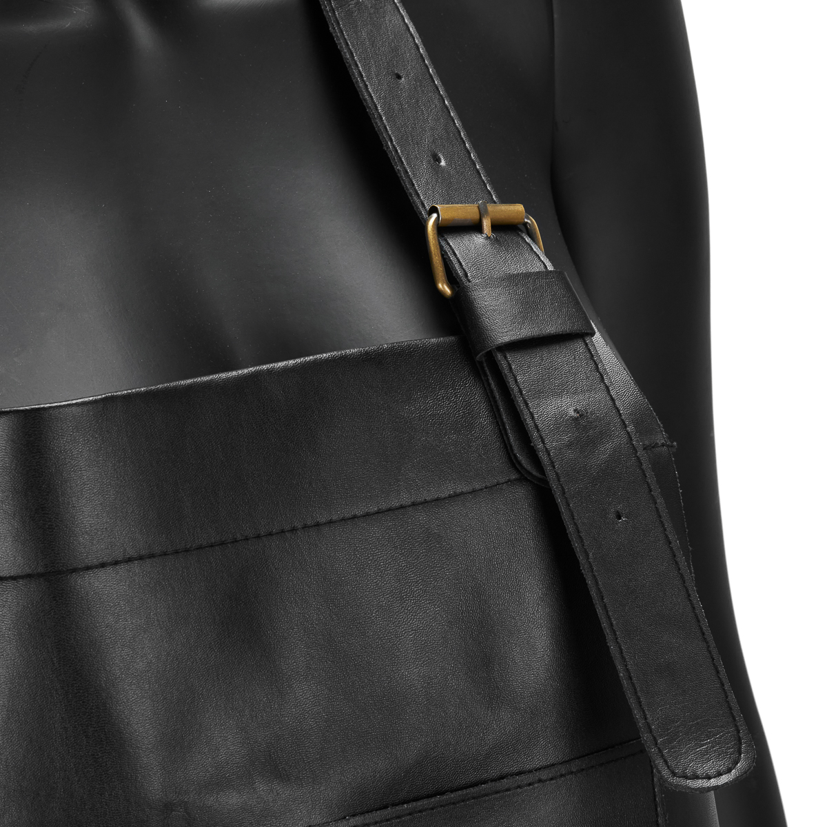 Barber zástera na strihanie K-508 čierna