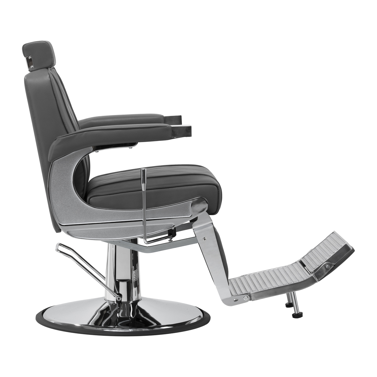 Hair System barberske kreslo BM88066 šedé