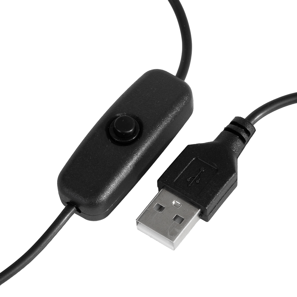 Glow lampa UV LED Snake na stôl čierna