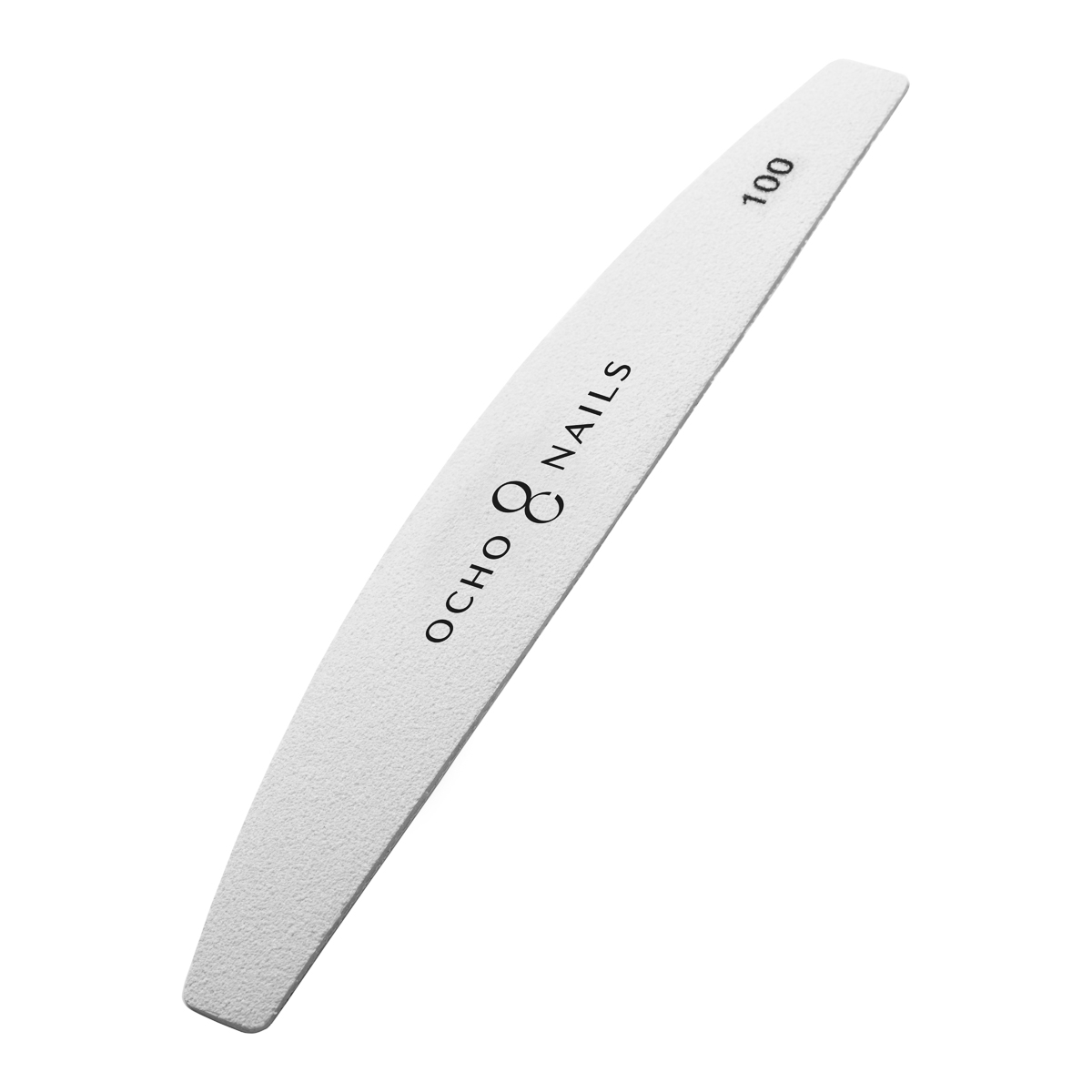Náhradné papiere Ocho Nails pre kovový pilník v tvare polmesiaca. 100, 10 ks.
