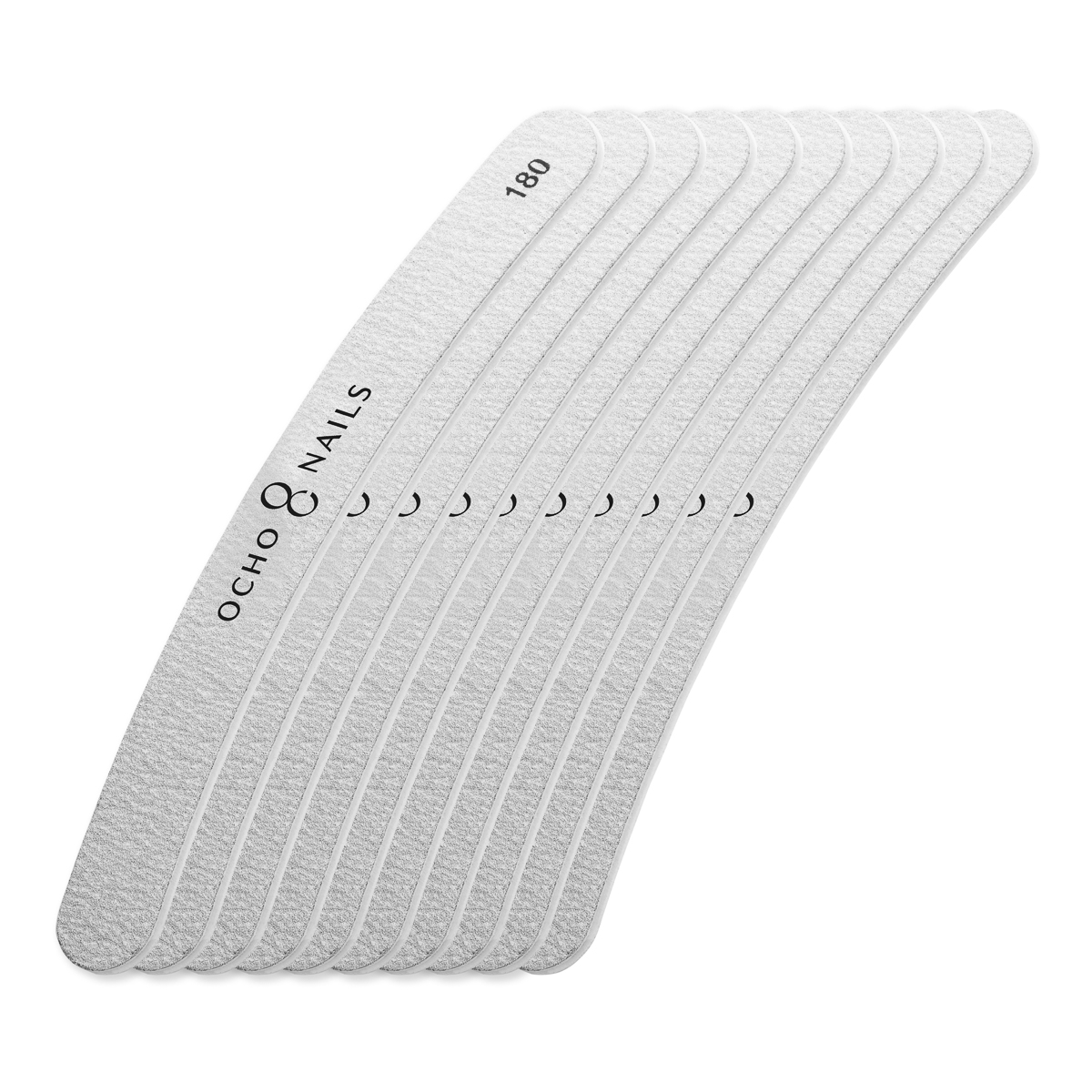 Ocho Nails pilník banán 100/180 10 ks