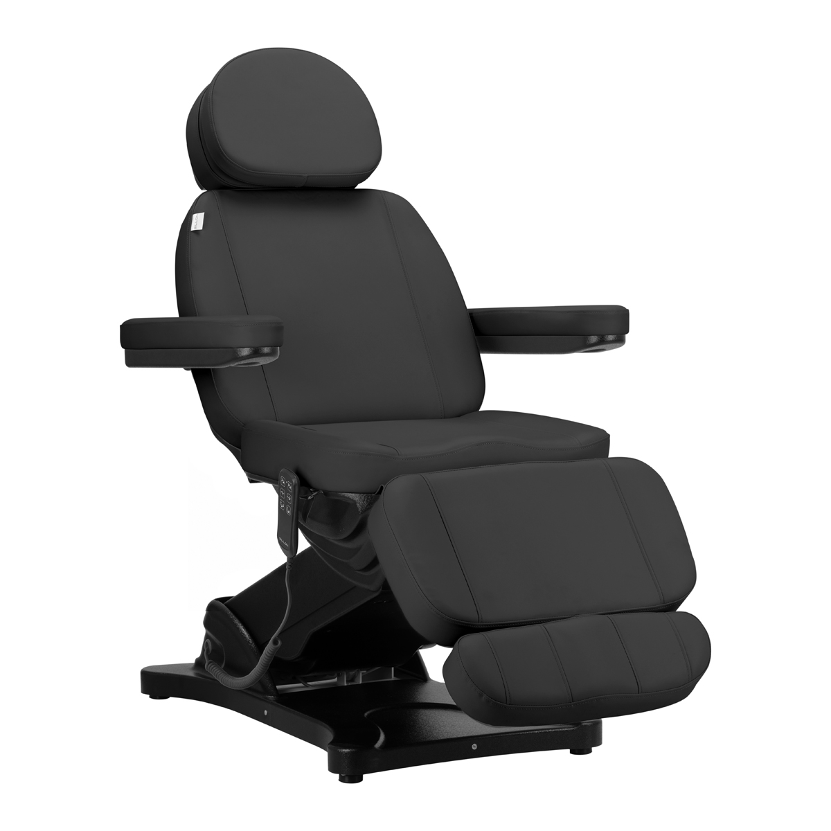 SILLON CLASSIC elektrické kozmetické kreslo, 3 motory, čierne