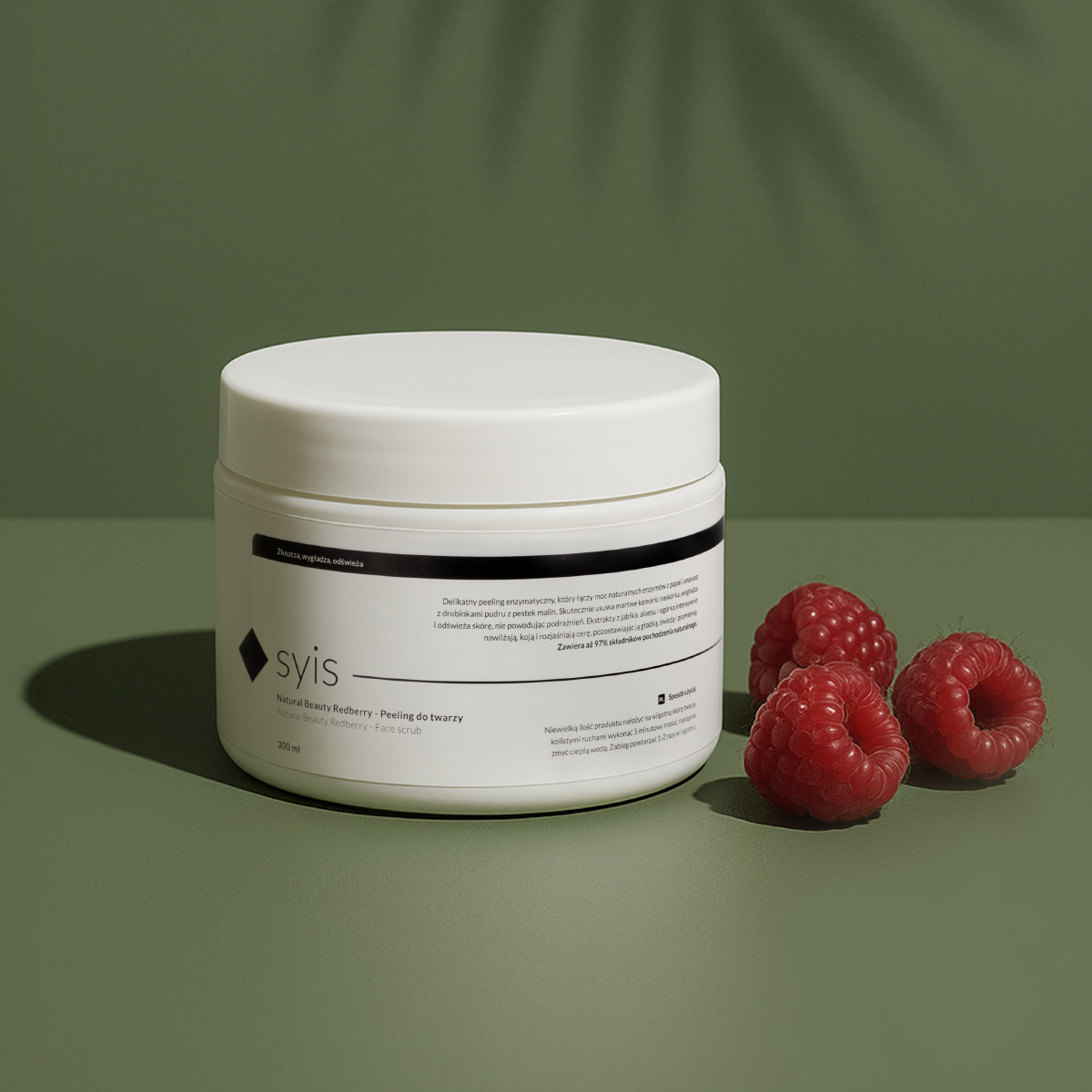 Syis Natural Beauty Redberry peeling na tvár 300ml