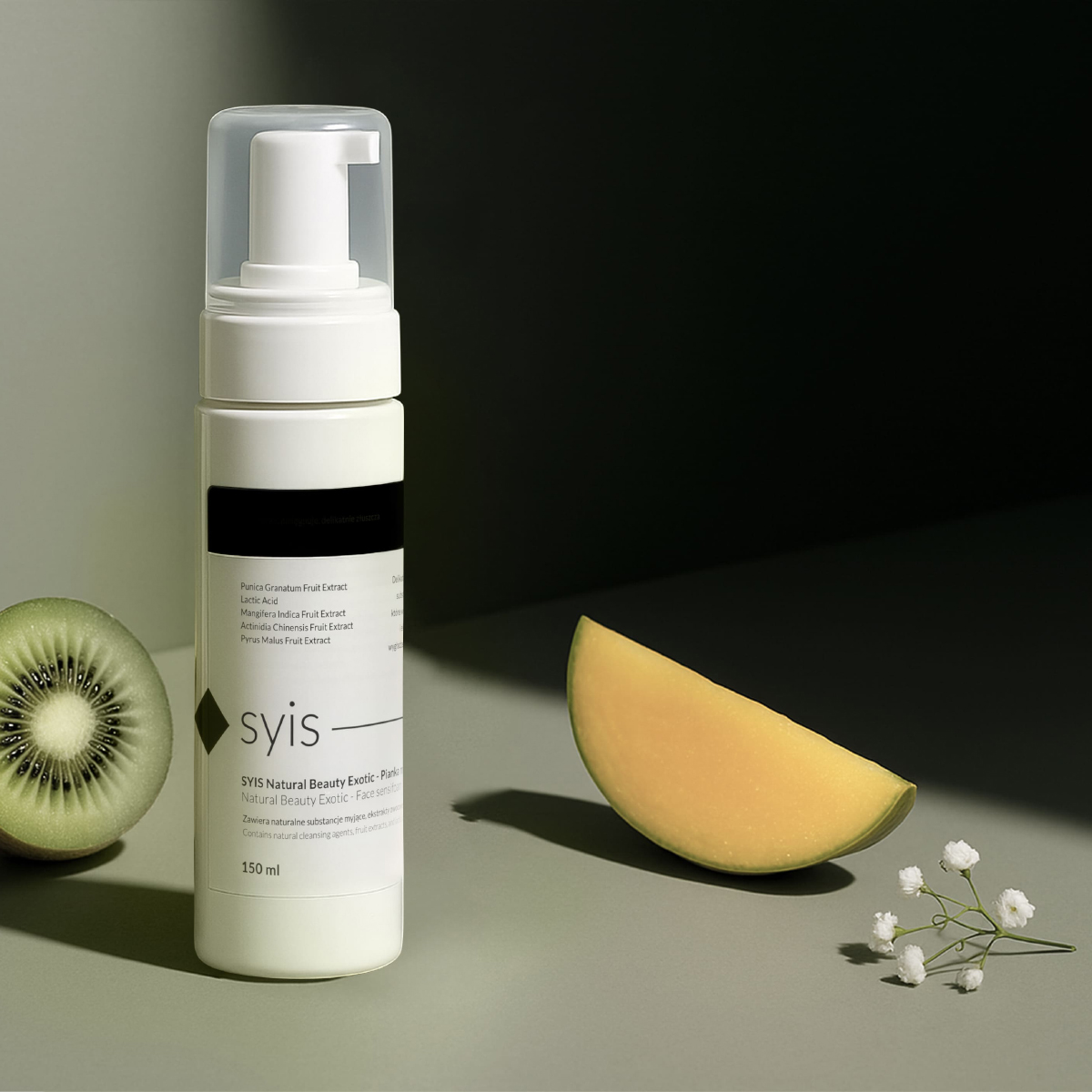 Syis Natural Beauty Exotic pleťová čistiaca pena na tvár 150ml