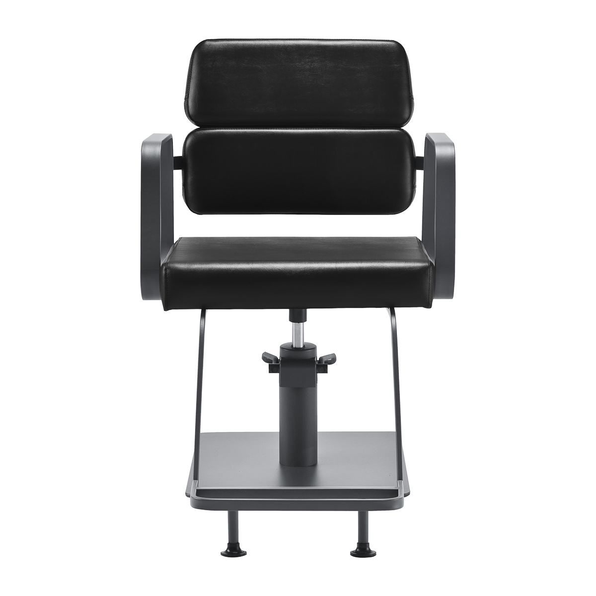 Kadernícke kreslo Gabbiano Porto sivo-čierne