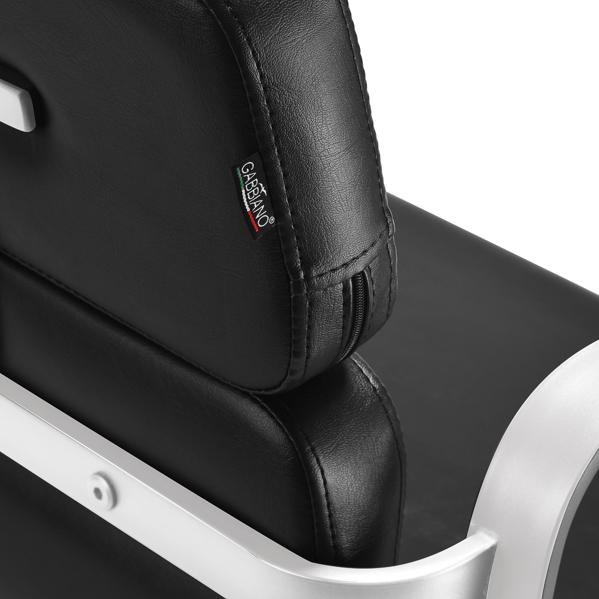 Kadernícke kreslo Gabbiano Porto biela čierna