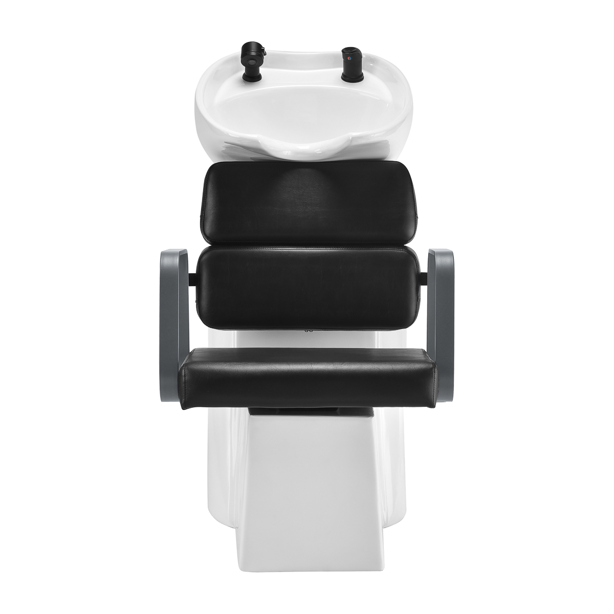 Kadernícka umývacia stanica Gabbiano Porto sivo-čierna