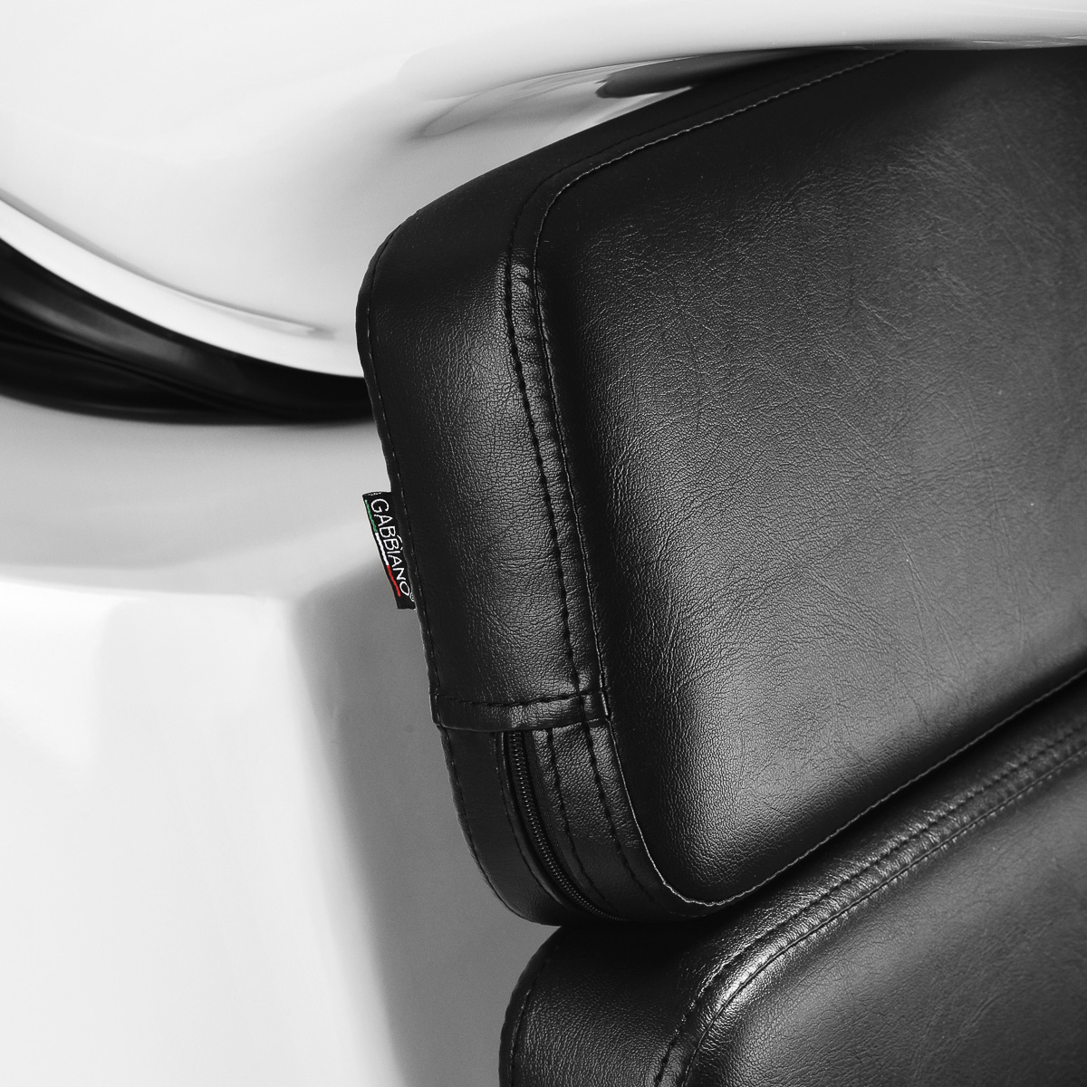 Kadernícka umývacia stanica Gabbiano Porto sivo-čierna