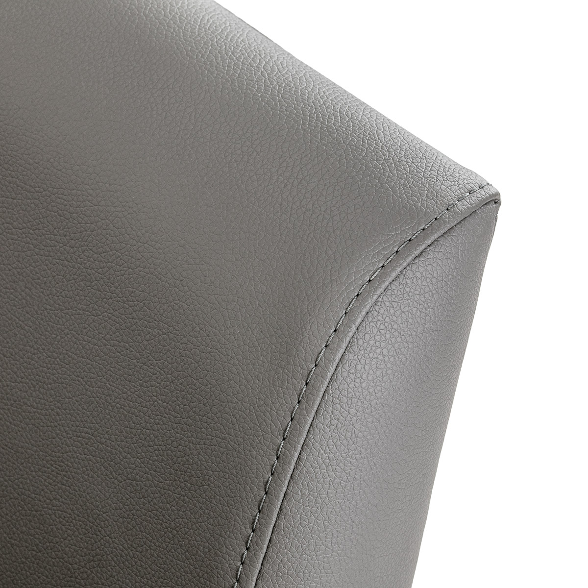 Gabbiano kadernícke kreslo Lucca Sivé, čierna podstava