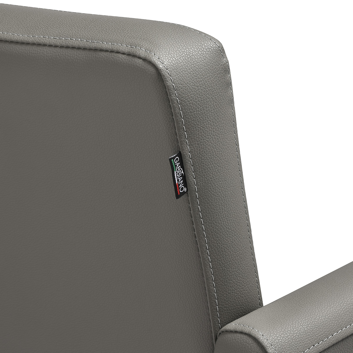 Kadernícke kreslo Gabbiano Mataro, sivo-čierna základňa