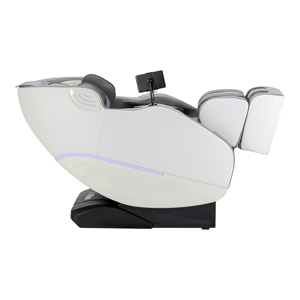 Masážne kreslo Sakura Maximus 809 3D biele a šedé