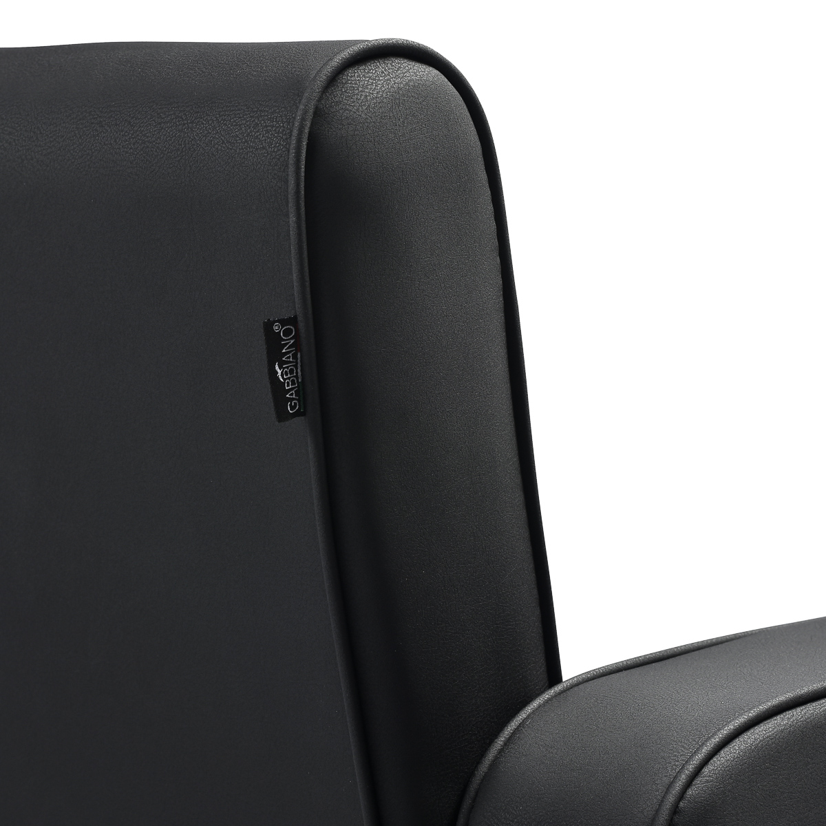 Kadernícke kreslo Gabbiano Bilbao Black s čiernou podnožou