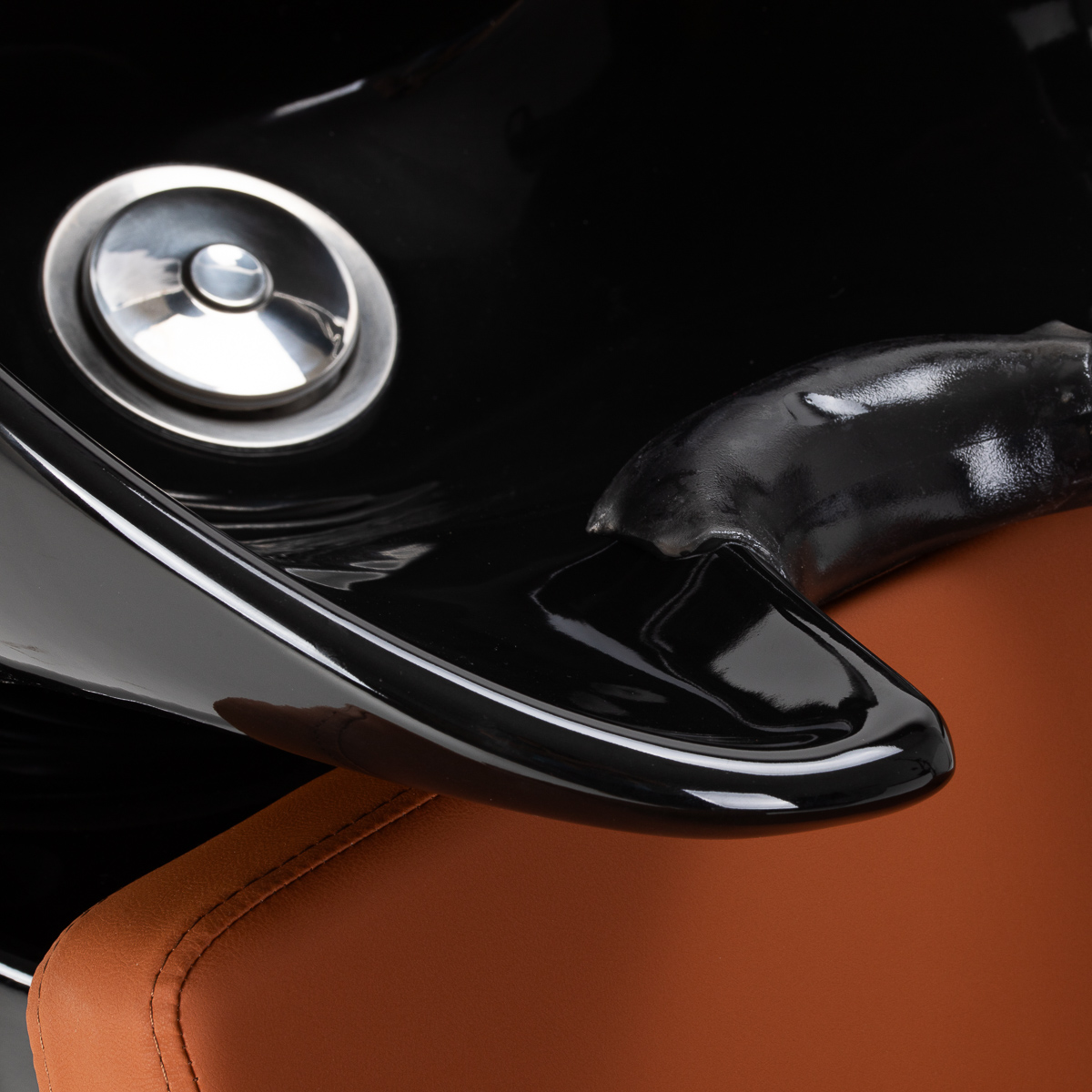 Gabbiano Vitoria kadernícky umývadlový stojan, hnedý