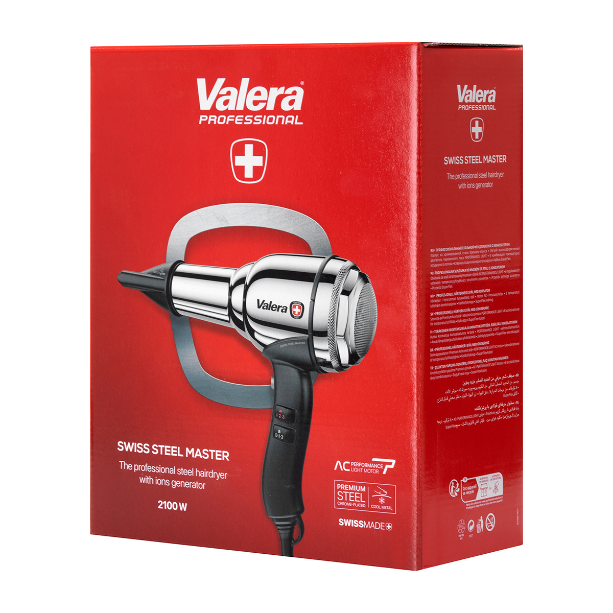 Valera suszarka Steel Master Chrome ionic 2100W