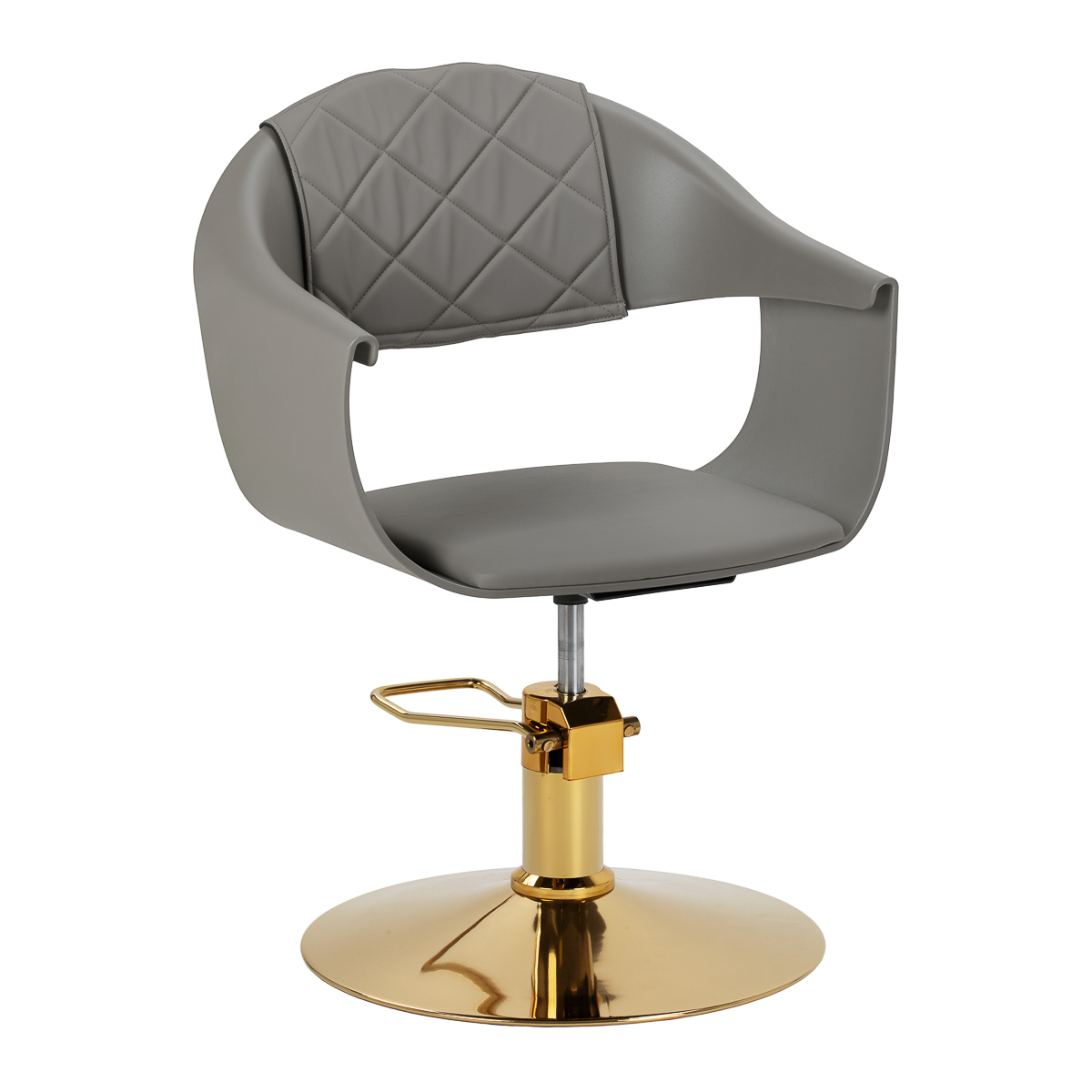 Kadernícke kreslo Hair System Halo Gray