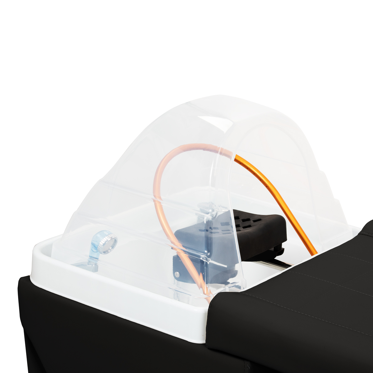 Myjnia fryzjerska z leżanką Head Spa Gabbiano Maldives czarna