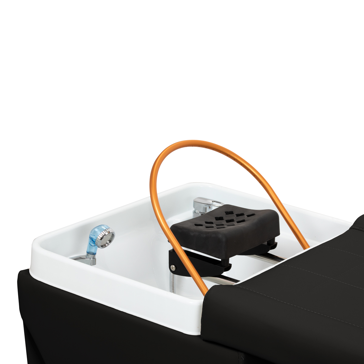 Myjnia fryzjerska z leżanką Head Spa Gabbiano Maldives czarna