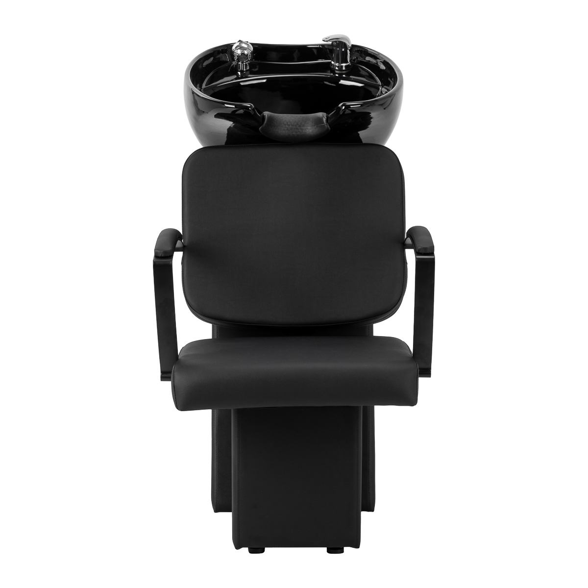 Čierny kadernícka umývacia stanica Hair System Edge Noir