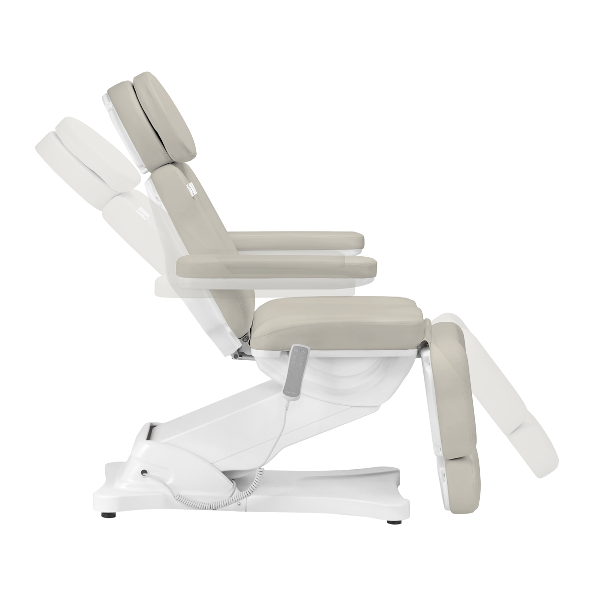 Elektrické kozmetické kreslo SILLON CLASSIC, 3 motory, farba béžová