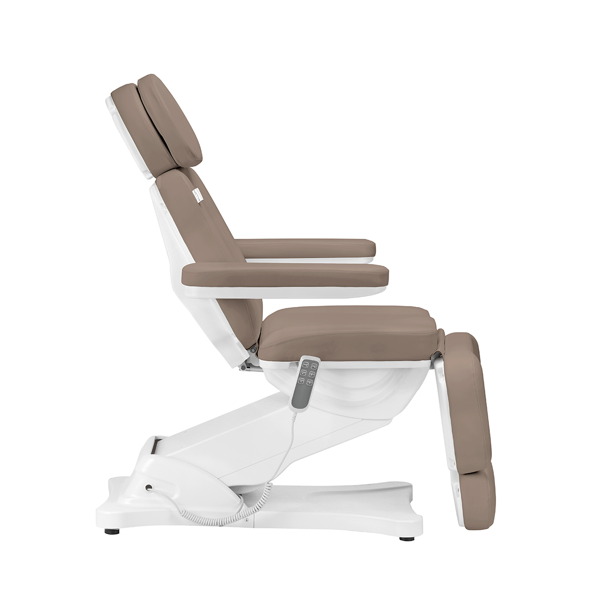 Elektrické kozmetické kreslo SILLON CLASSIC 3 motory modern hnedé