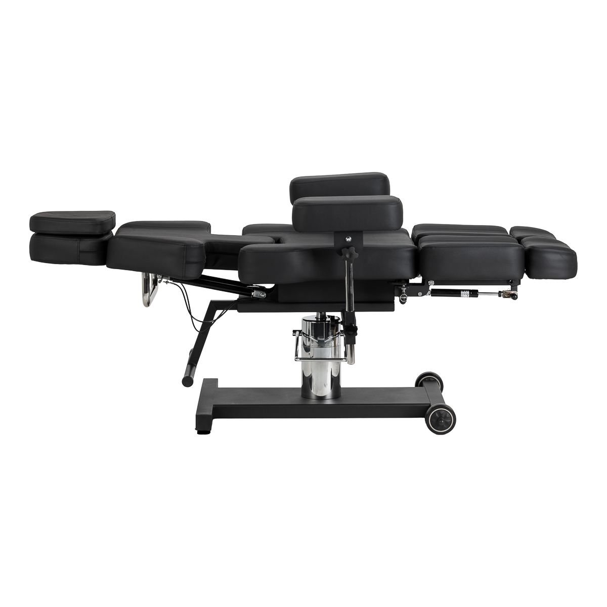 Tetovacie kreslo Pro Ink 605, plynulé nastavenie, čierne