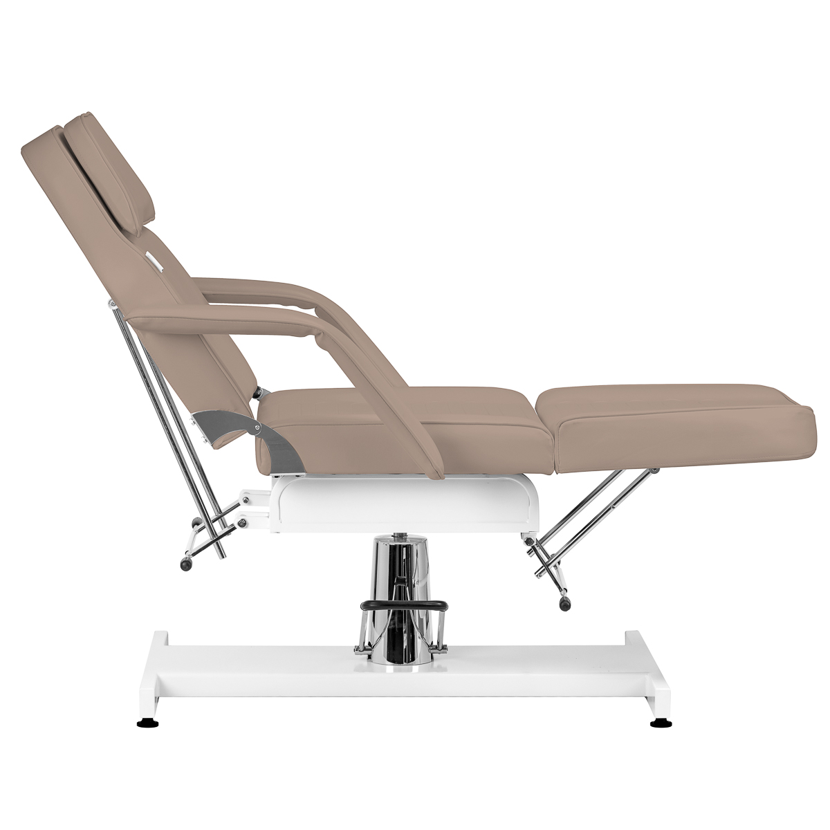 Hydraulické kozmetické kreslo Sillon v2 210 modern hnedé