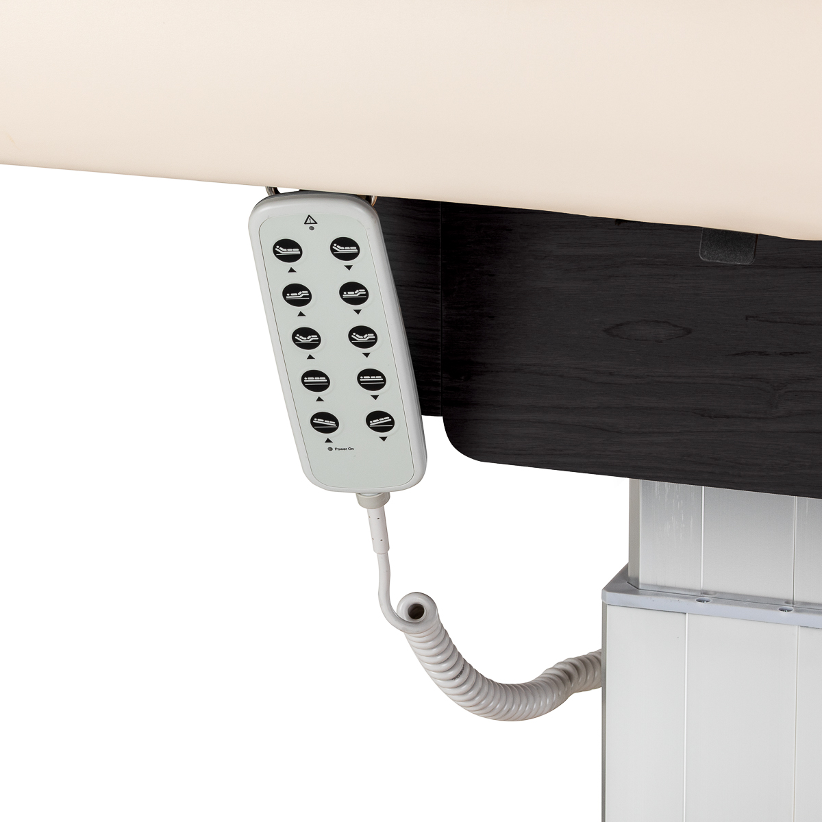 Ležadlo Sillon Comfort SPA, krémové s čiernou základňou