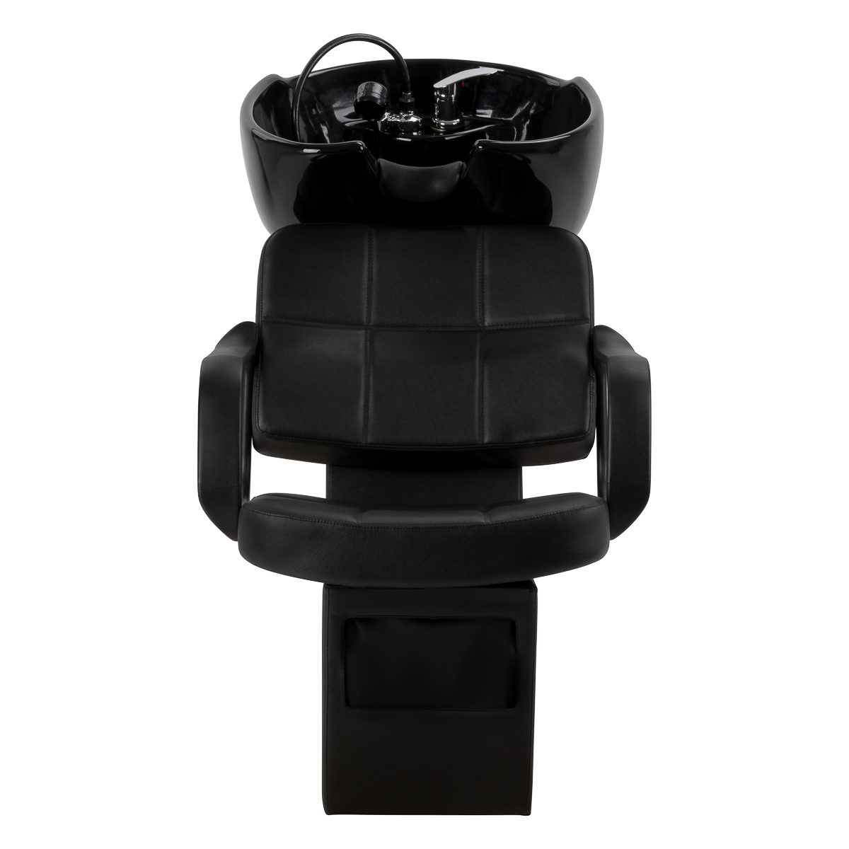 Kadernícka umývacia stanica Hair System Komodo, čierna