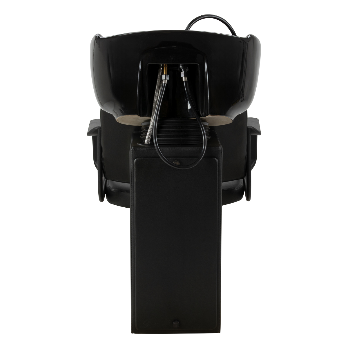 Kadernícka umývacia stanica Hair System Komodo, čierna