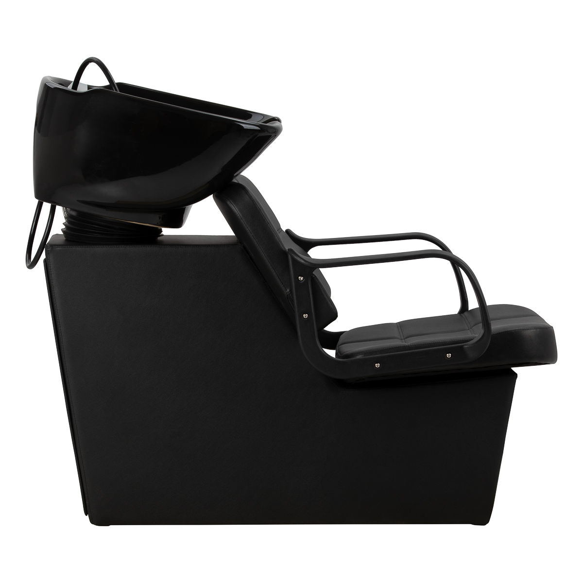 Kadernícka umývacia stanica Hair System Komodo, čierna