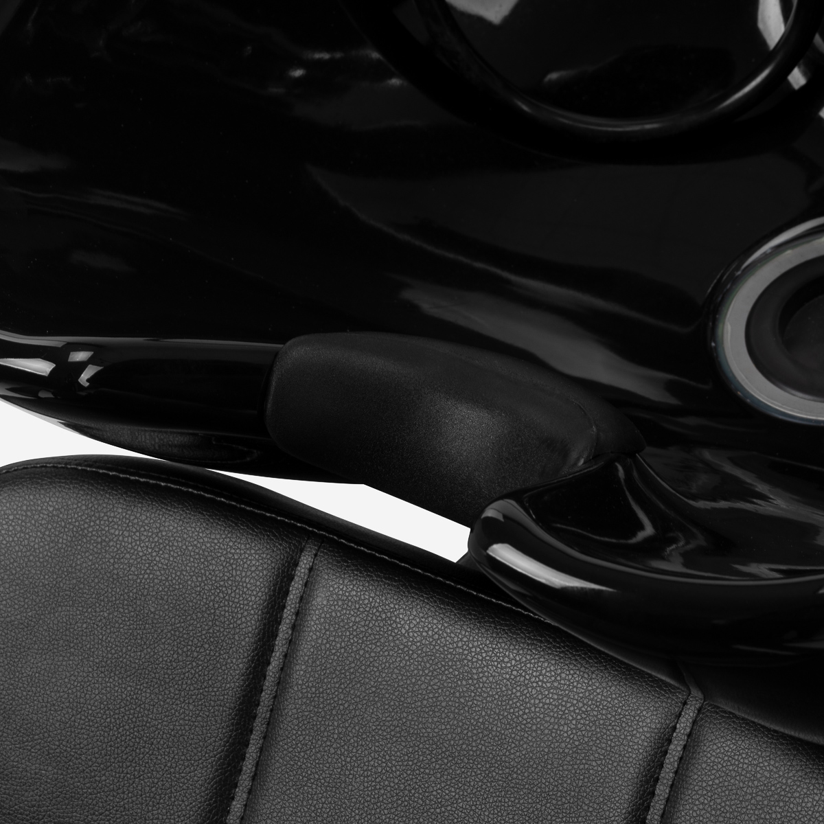 Kadernícka umývacia stanica Hair System Komodo, čierna