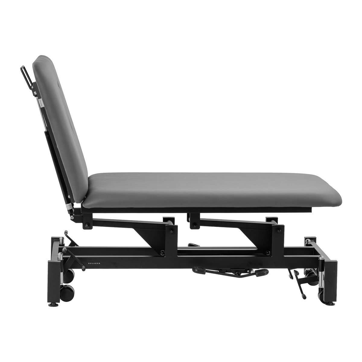 Hydraulický rehabilitačný stôl na masáž a fyzioterapiu Balance Solidum 5 sivý