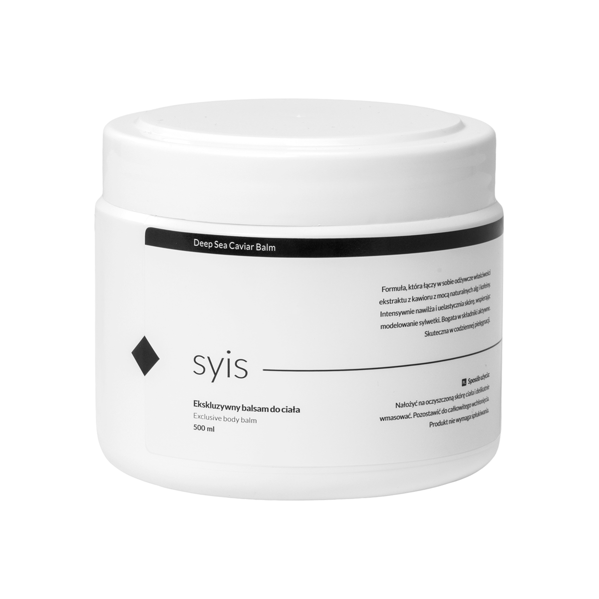 Syis Deep Sea Caviar Balm – Exkluzívny telový balzam 500 ml