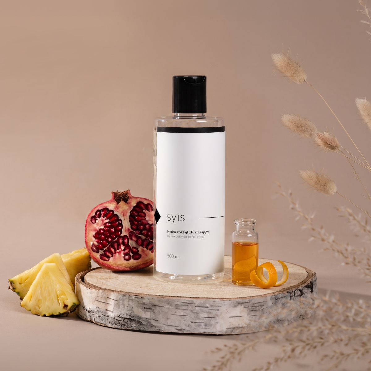 SYIS Hydro exfoliačný koktail 500 ml – vodíkové čistenie