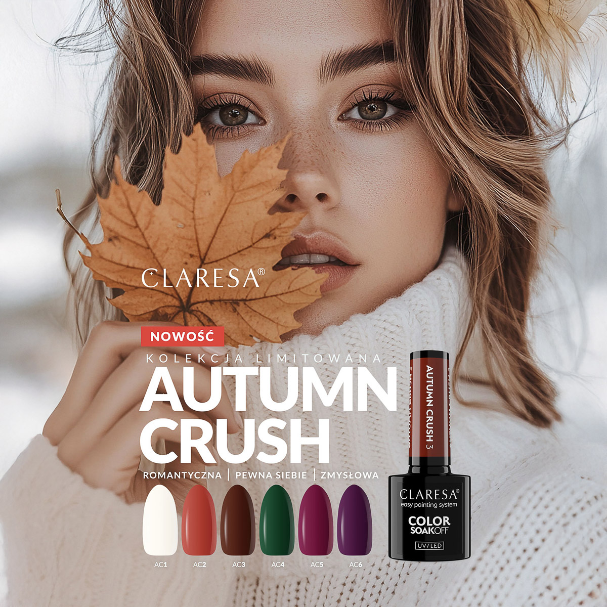 CLARESA gél lak Autumn Crush 1 – 5g
