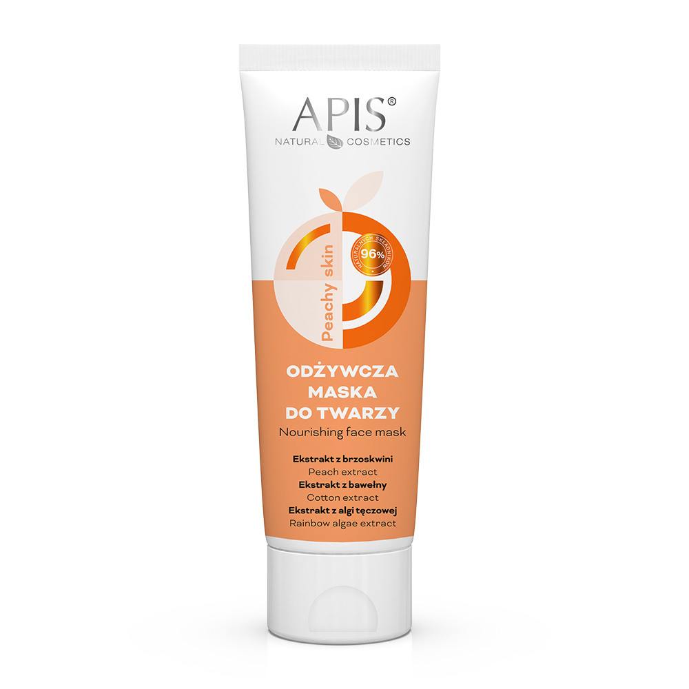 Apis PEACHY SKIN maitinamoji veido kaukė 100 ml